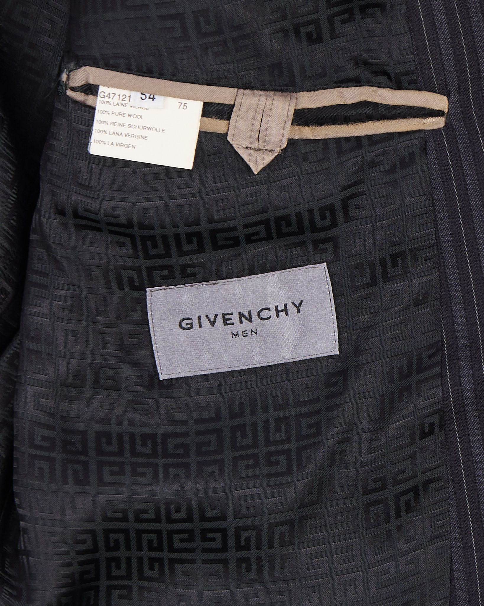 Мужской пиджак Givenchy из шерсти Givenchy — фото 7