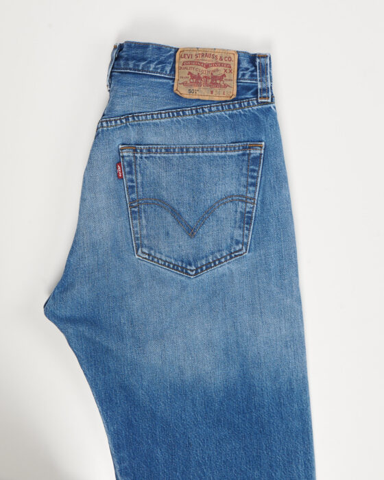 Винтажные джинсы Levi’s 501 Original Levis Strauss & Co — фото 4