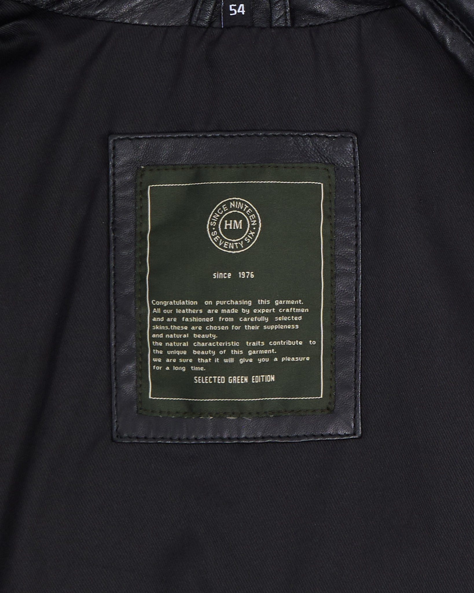 Мужской кожаный пиджак — фото 7