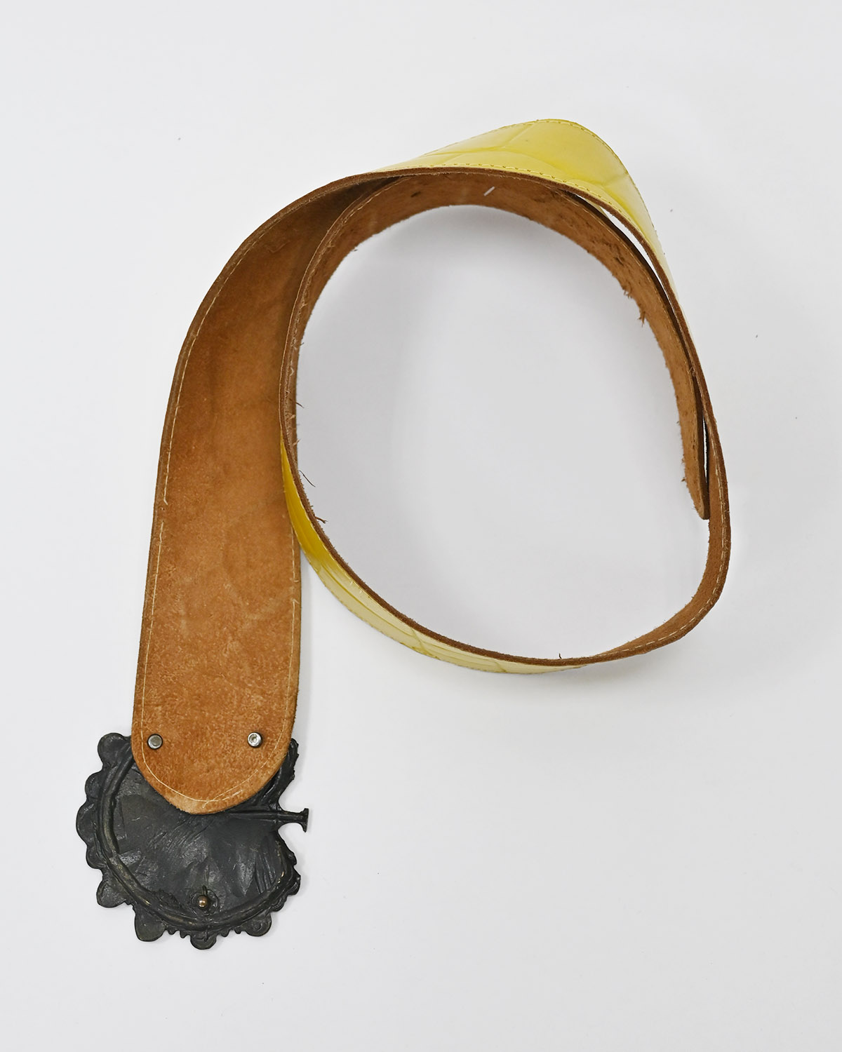 Ремень с пряжкой в виде павлина — фото 5