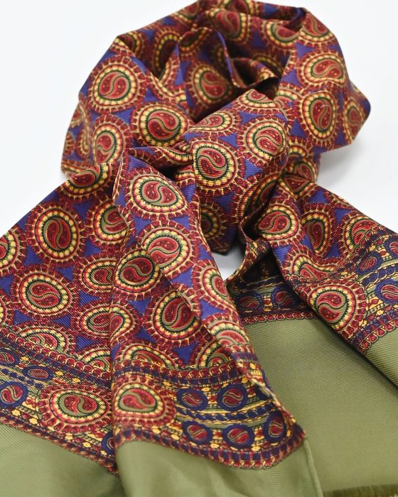 Мужской шарф с восточным узором — фото 2