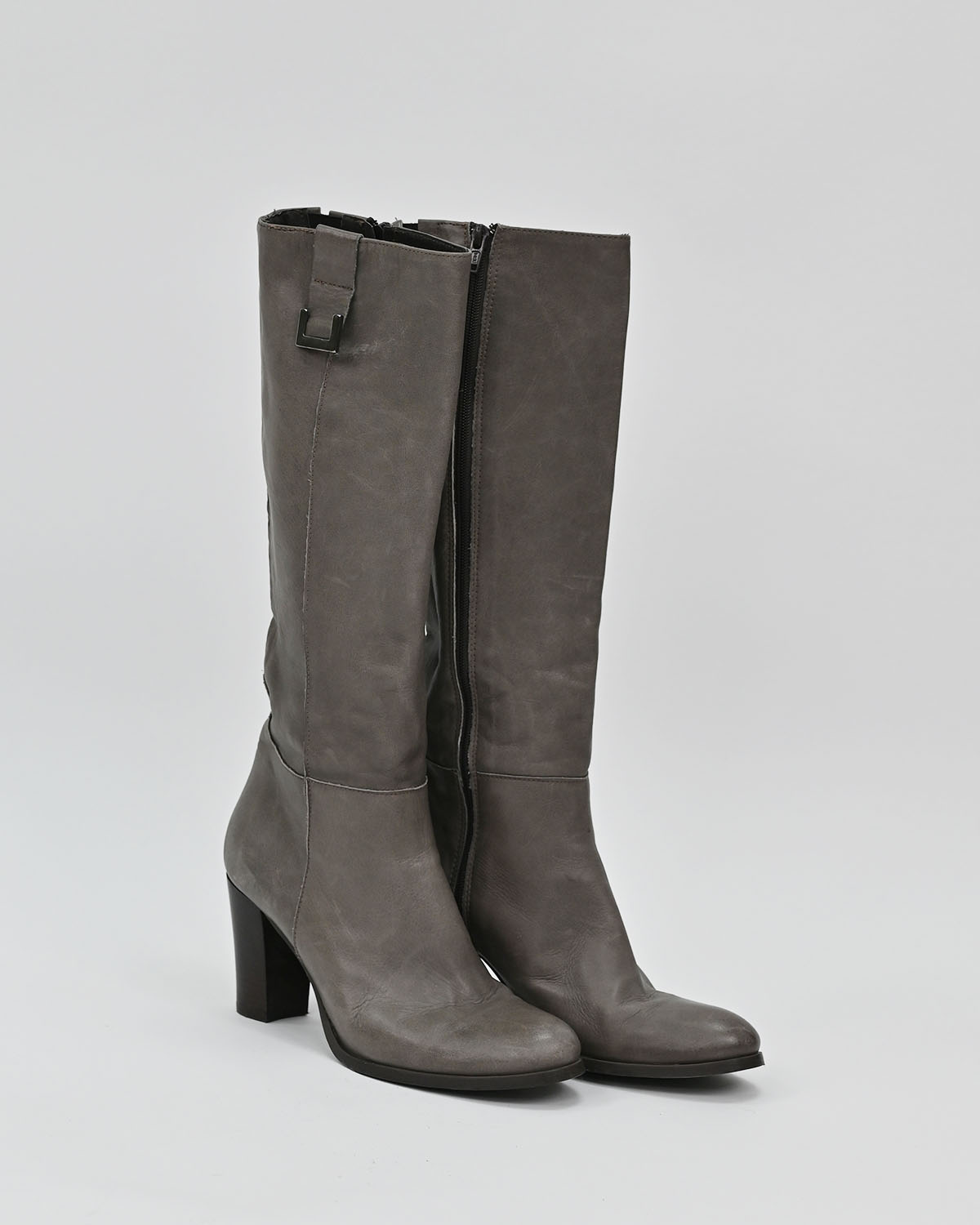 Высокие кожаные сапоги Vera Gomma Vera Gomma — фото 2