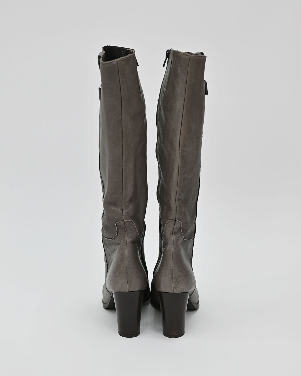 Высокие кожаные сапоги Vera Gomma Vera Gomma — фото 5