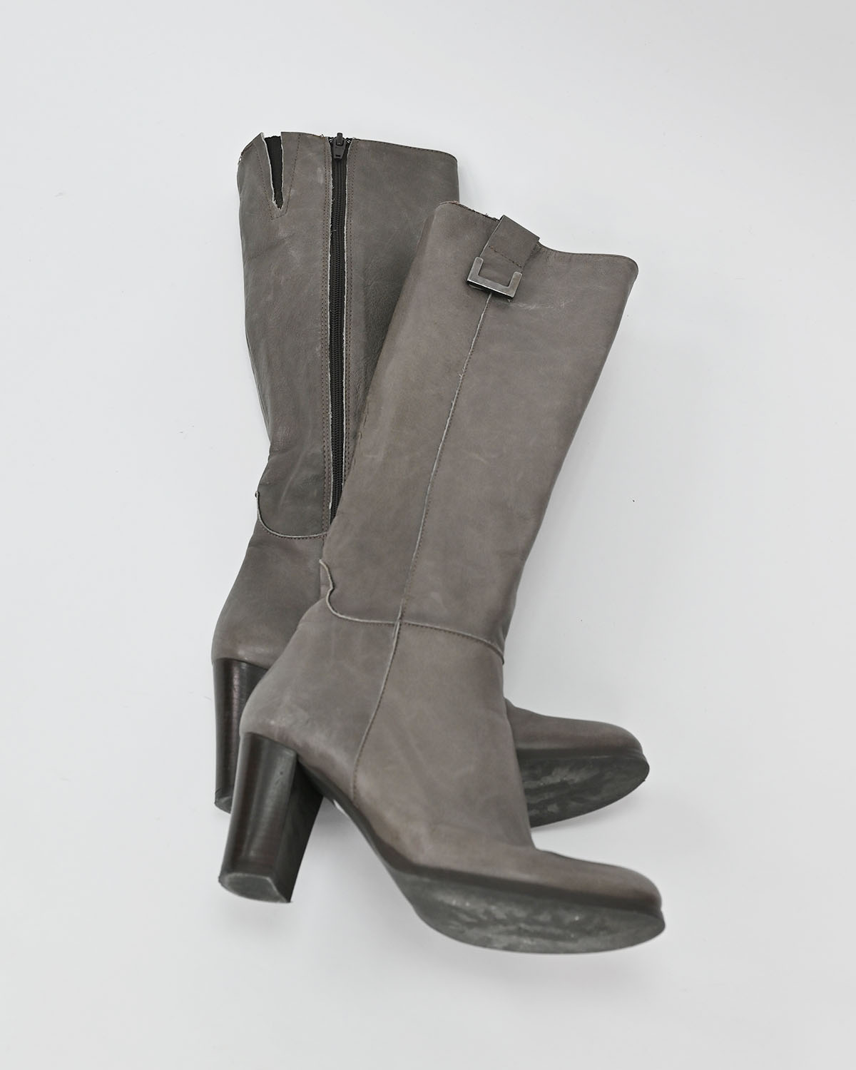 Высокие кожаные сапоги Vera Gomma Vera Gomma