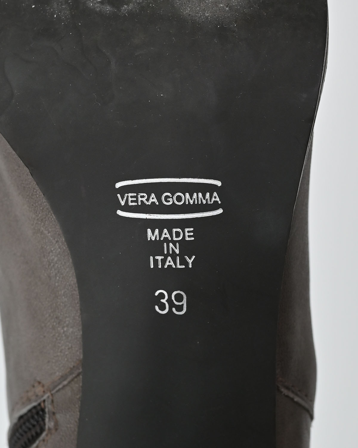 Высокие кожаные сапоги Vera Gomma Vera Gomma — фото 6