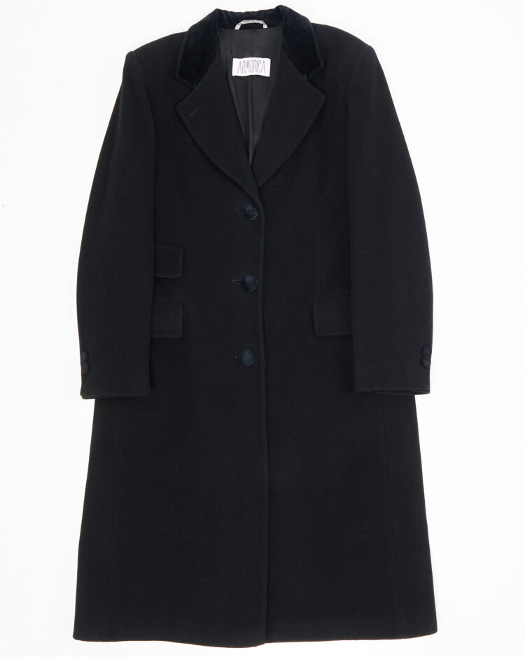 Пальто Armorica с бархатным воротником