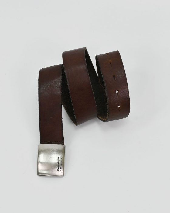Коричневый кожаный ремень Matinique Matinique