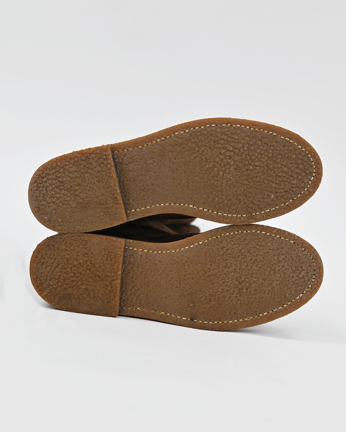 Женские винтажные замшевые сапоги — фото 4