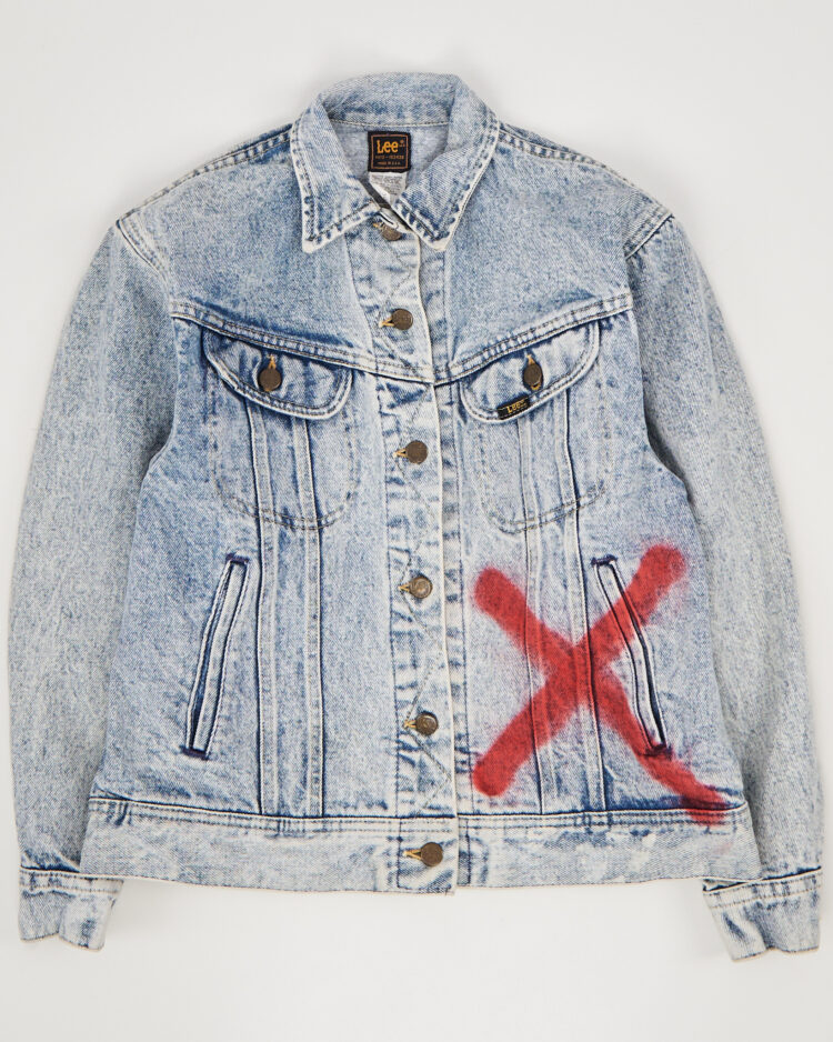 Джинсовая куртка Lee с принтом