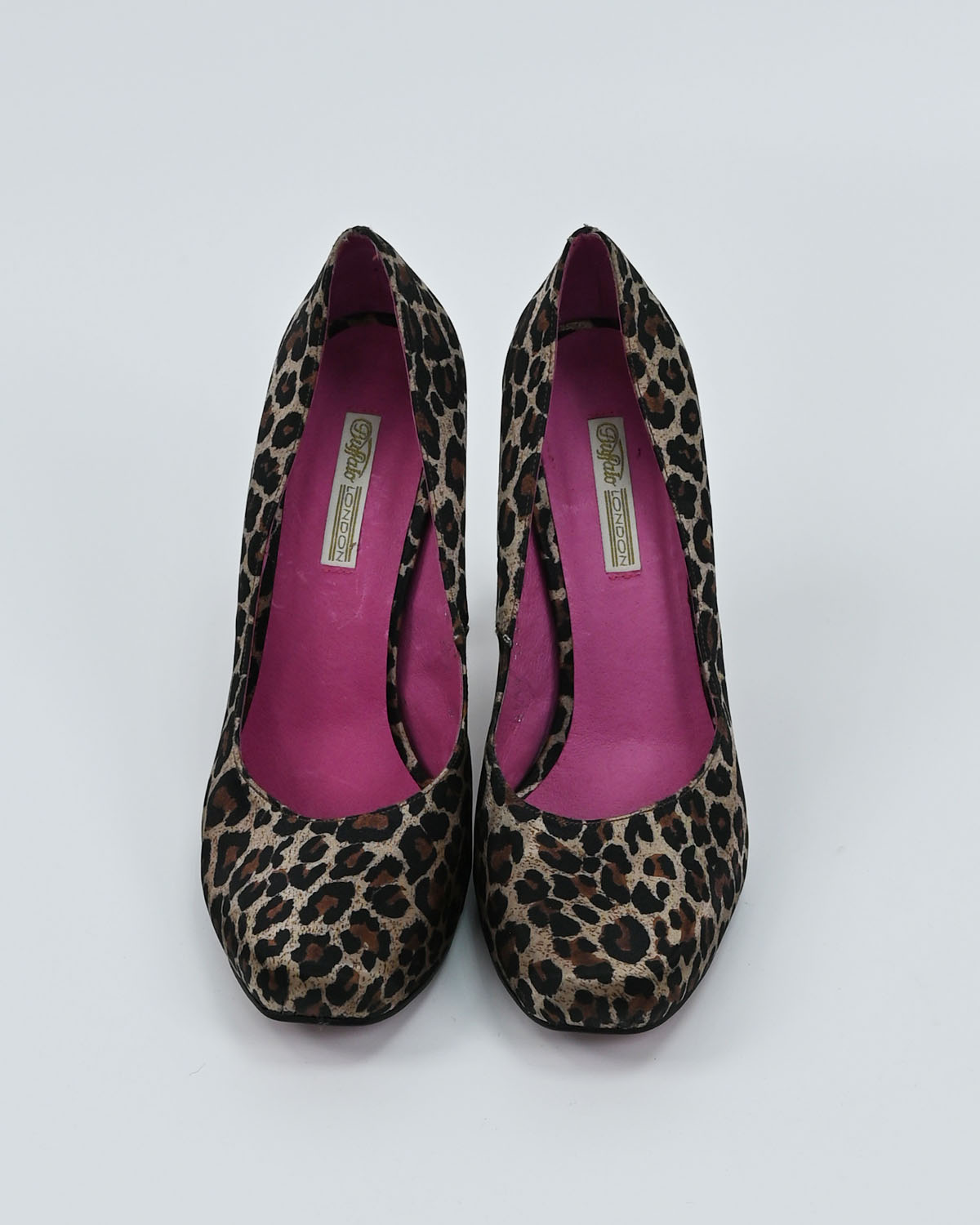 Туфли Buffalo London с леопардовым принтом Buffalo London