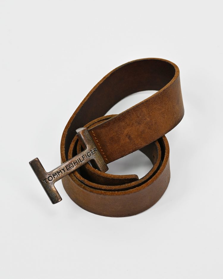 Кожаный ремень Tommy Hilfiger