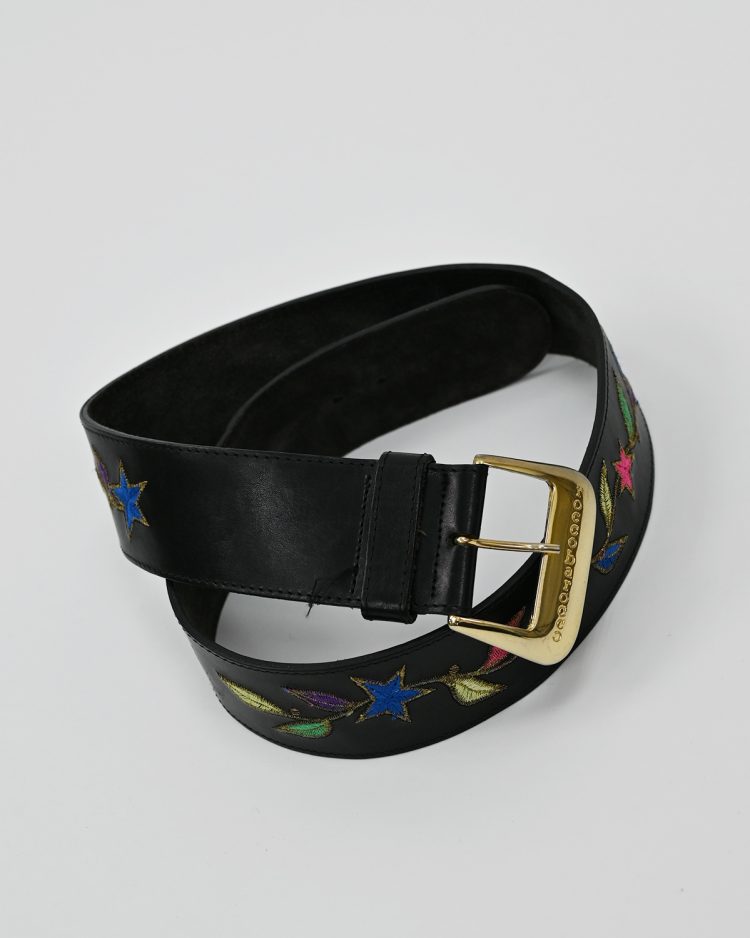 Ремень Roccobarocco с вышивкой