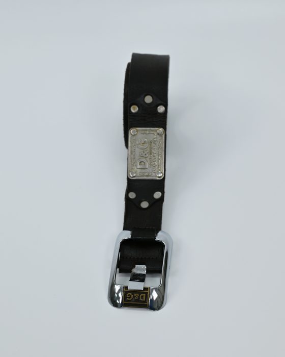 Коричневый ремень Dolce & Gabbana Dolce & Gabbana — фото 2