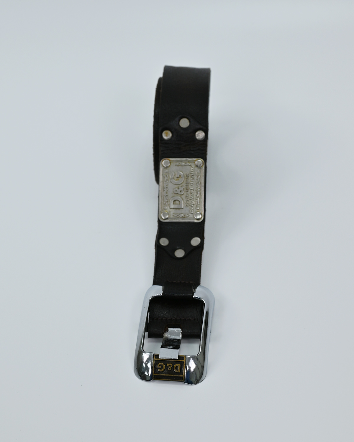 Коричневый ремень Dolce & Gabbana Dolce & Gabbana — фото 2