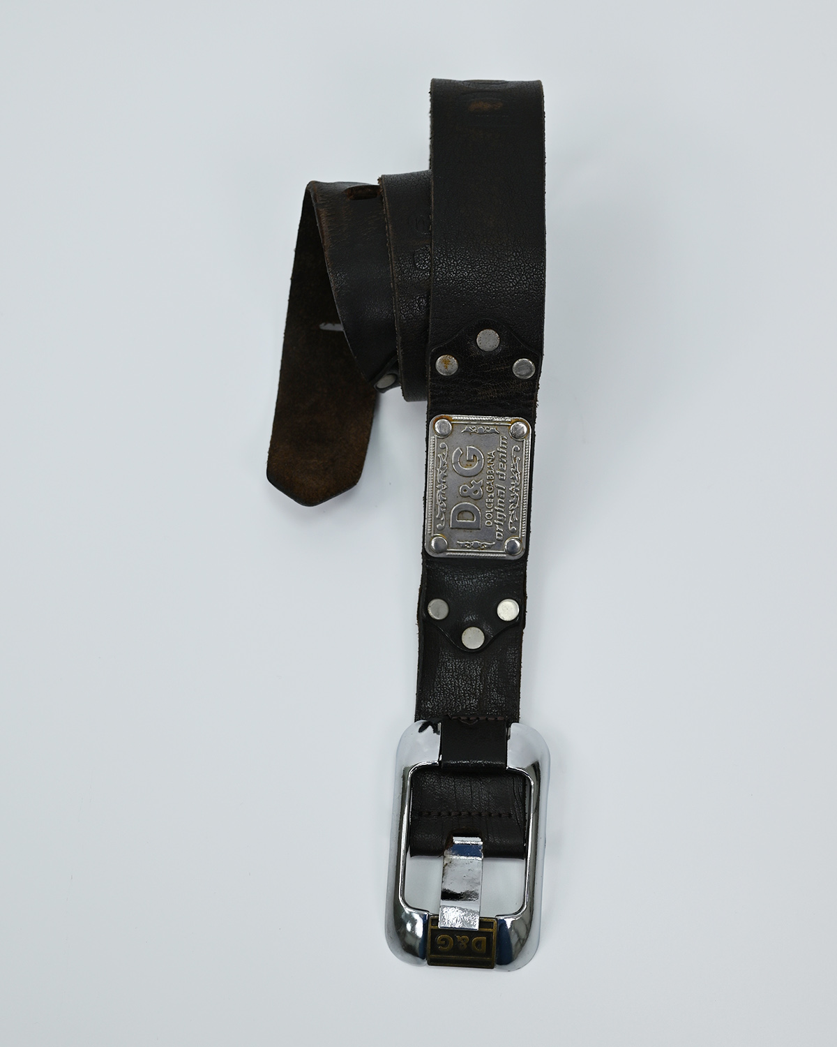 Коричневый ремень Dolce & Gabbana Dolce & Gabbana