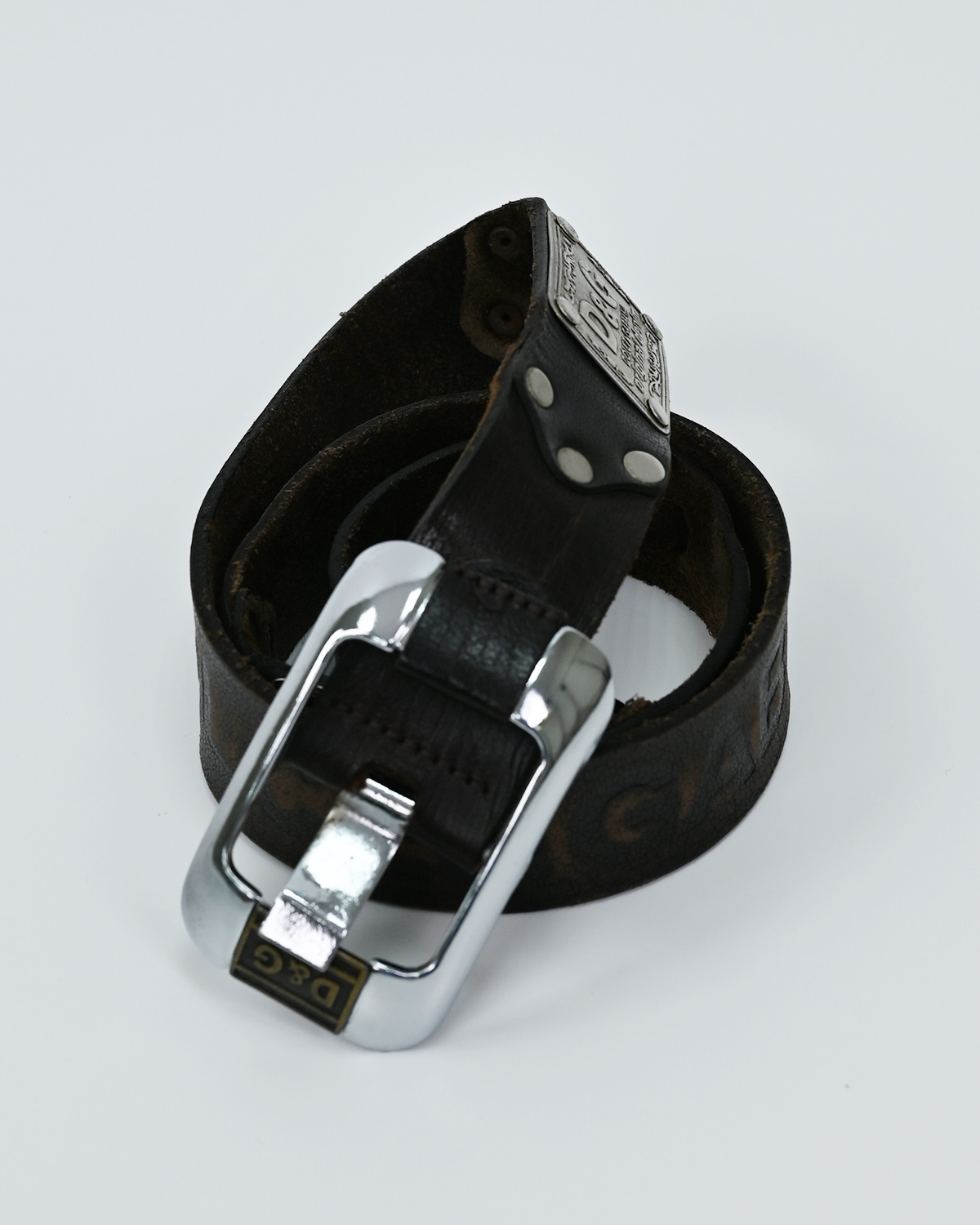 Коричневый ремень Dolce & Gabbana Dolce & Gabbana — фото 4