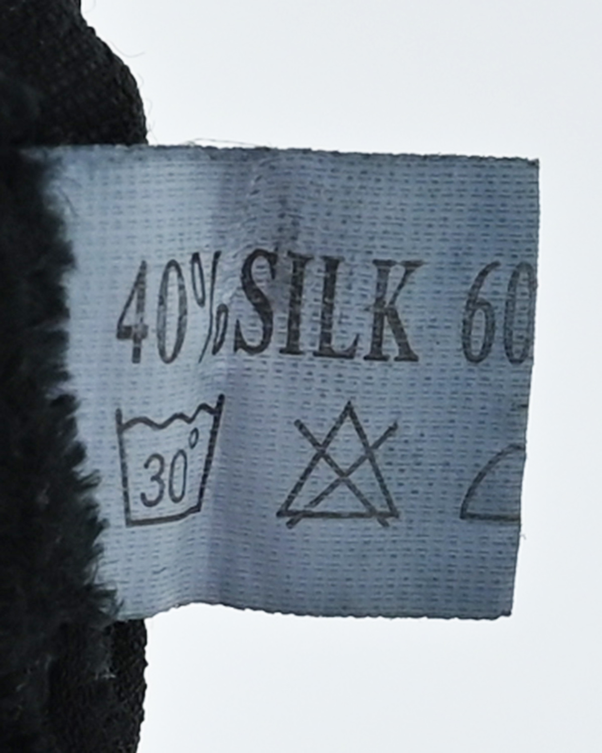 Женский шарф с бархатными вставками — фото 5