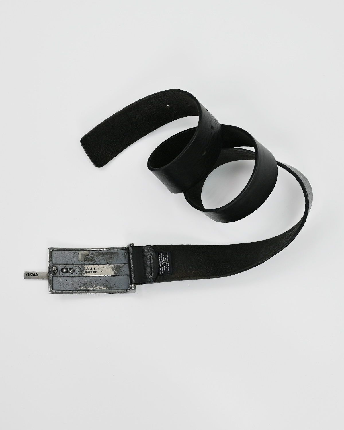 Ремень Versace с пряжкой-молнией Versace — фото 3