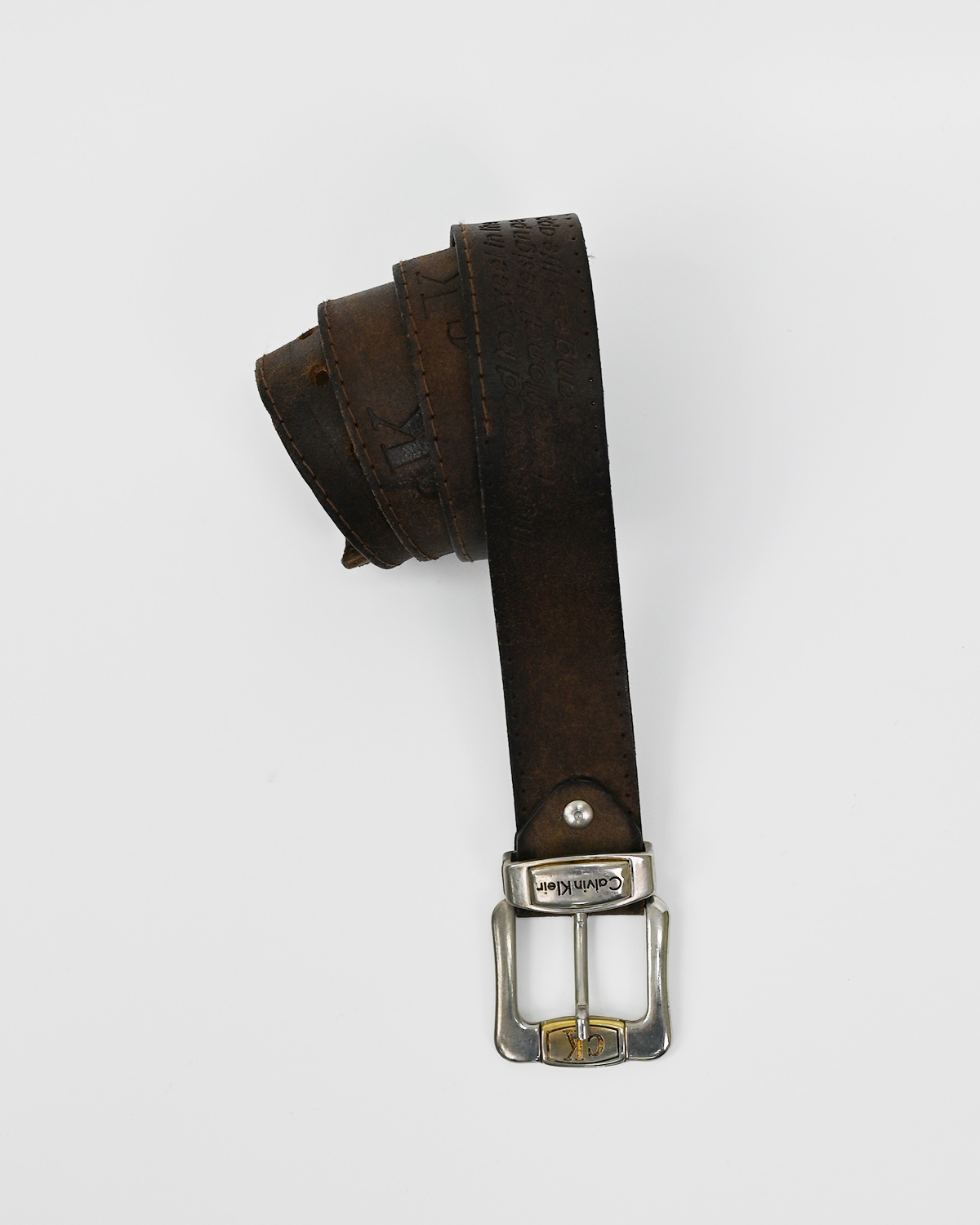Мужской кожаный ремень Calvin Klein Calvin Klein — фото 2