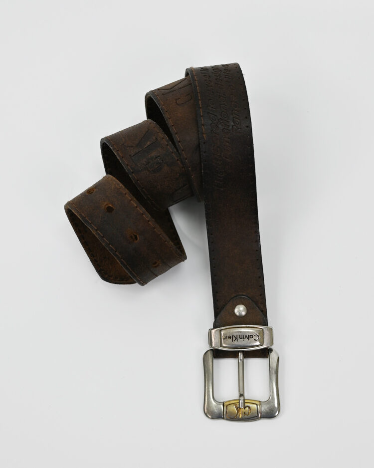 Мужской кожаный ремень Calvin Klein