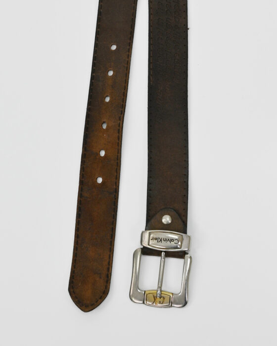 Мужской кожаный ремень Calvin Klein Calvin Klein — фото 4