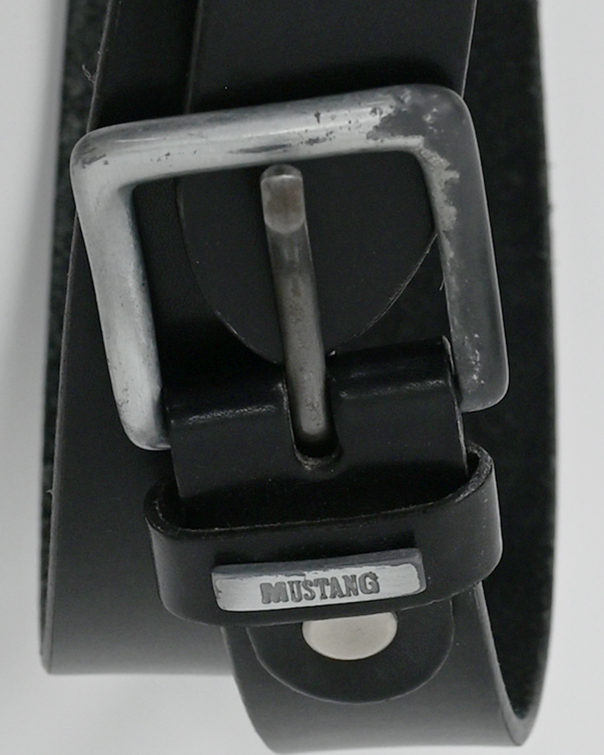 Кожаный ремень Mustang Jeans Mustang — фото 5