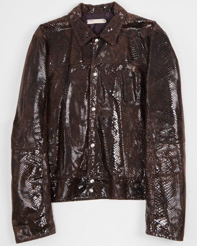 Винтажная куртка Imperial из кожи