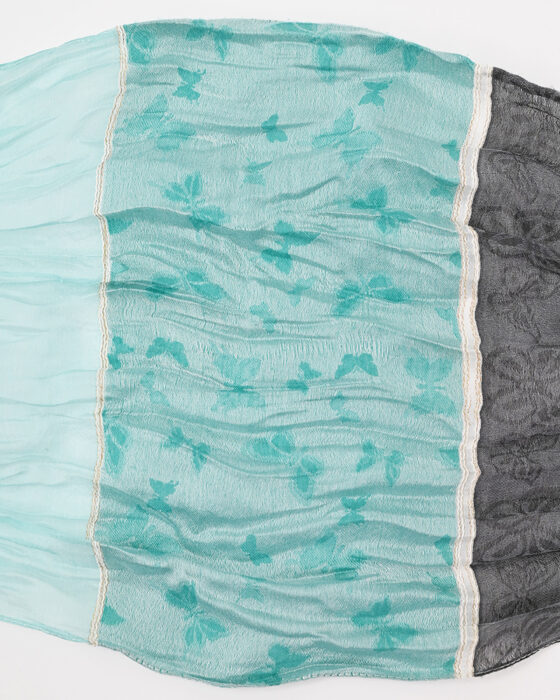 Легкий полосатый шарф — фото 3