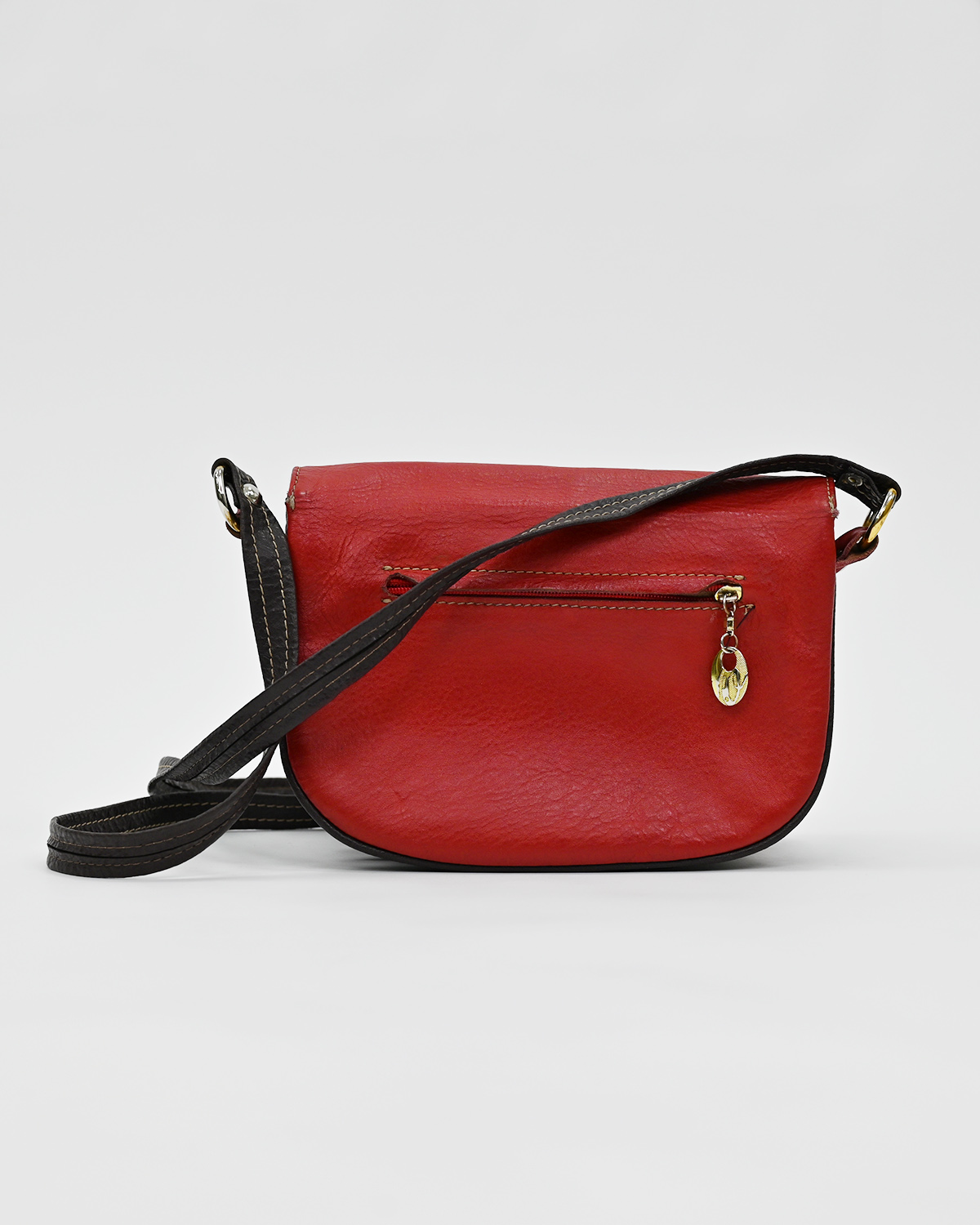 Сумка из двухцветного материала — фото 4