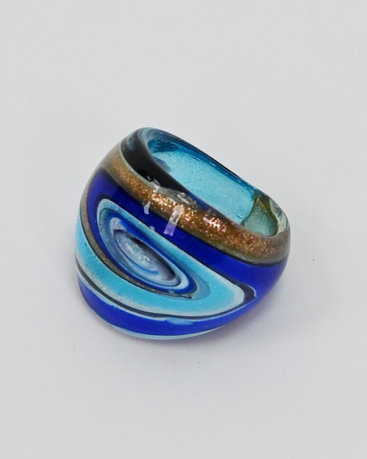 Кольцо из муранского стекла