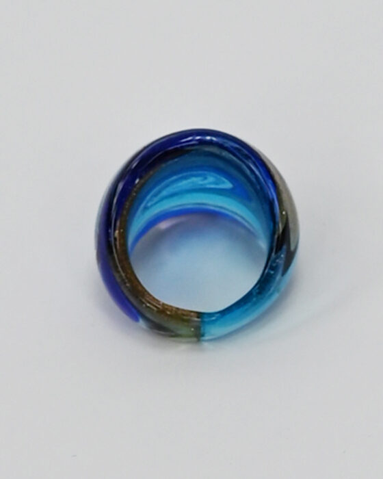 Кольцо из муранского стекла — фото 4