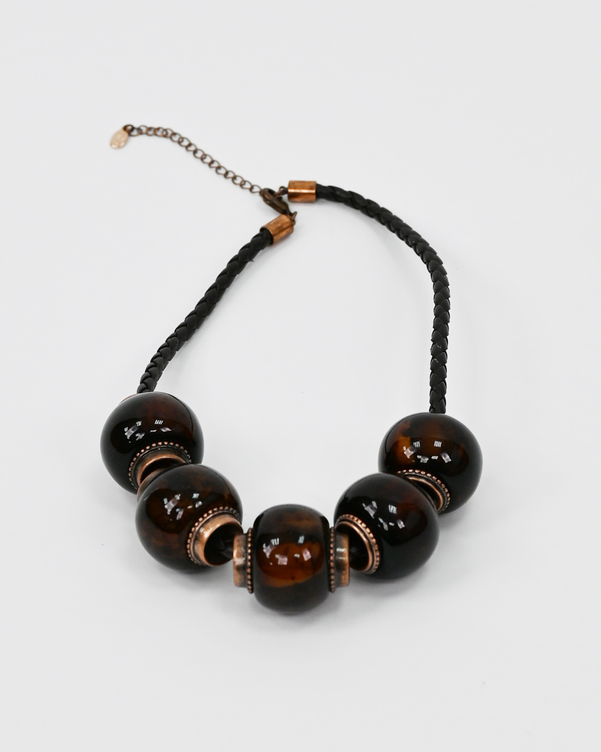 Колье с крупными бусинами — фото 2