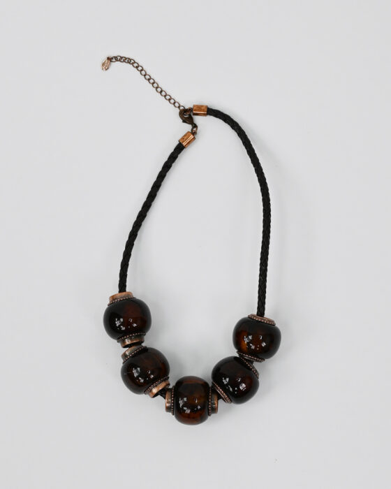 Колье с крупными бусинами — фото 3