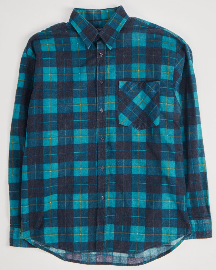 Хлопковая рубашка в клетку