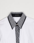 Рубашка Versace с фирменным узором Versace — фото 3