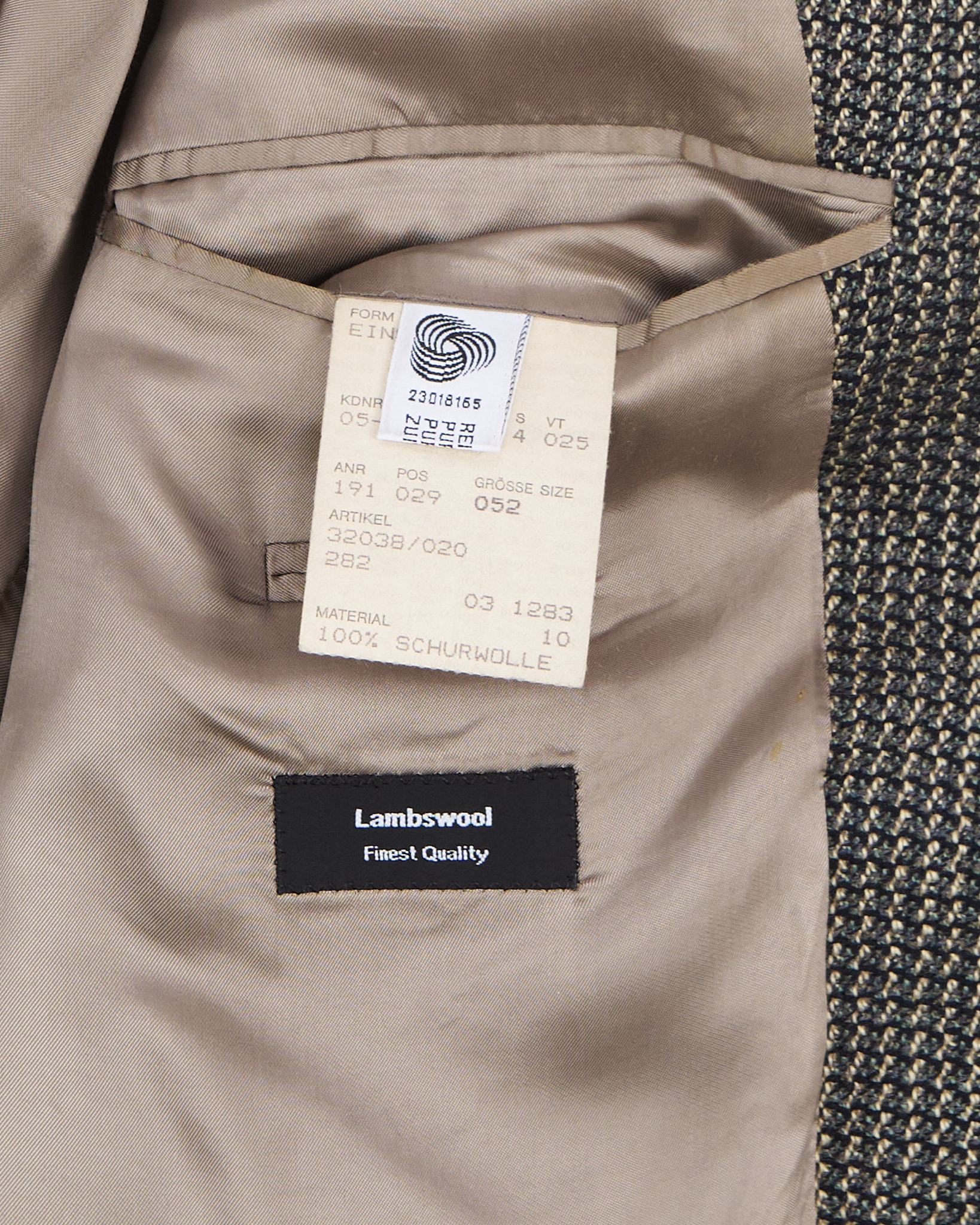 Пиджак Hugo Boss с узором 90-s Hugo Boss — фото 4