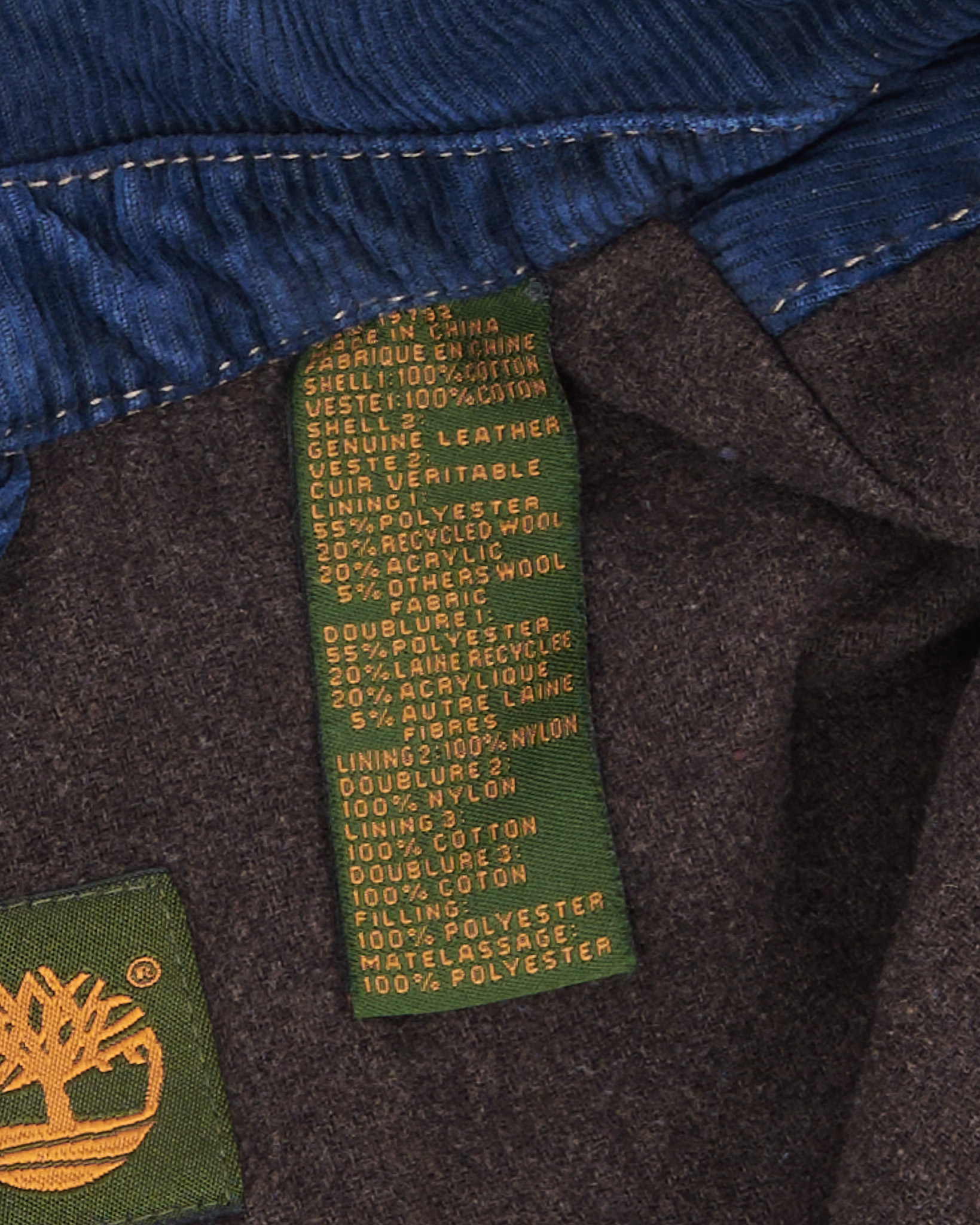 Вельветовый пиджак Timberland 90-s Timberland — фото 8