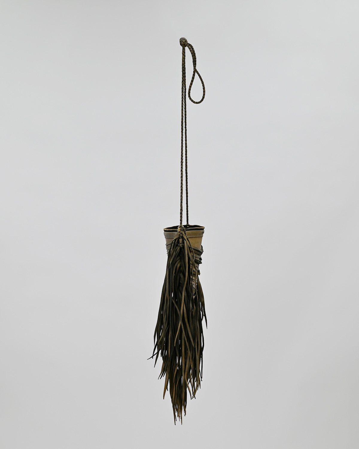 Кожаная сумка Caravana с бахромой 70-s — фото 4