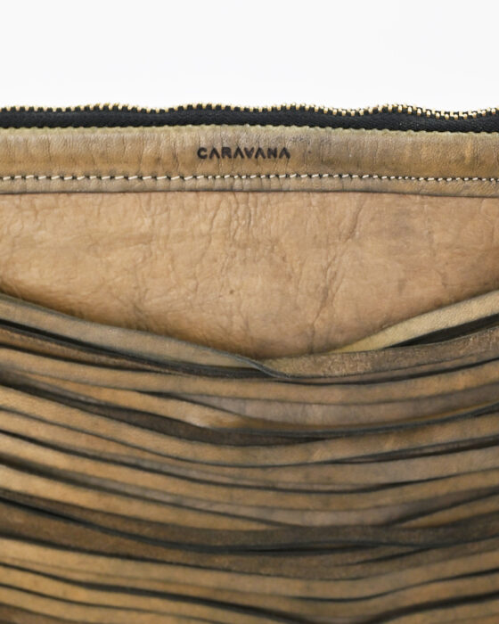 Кожаная сумка Caravana с бахромой 70-s — фото 2