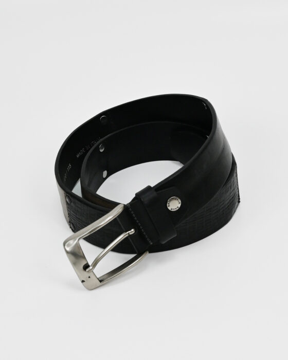 Ремень Baur из кожи с заклепками 00-s — фото 2