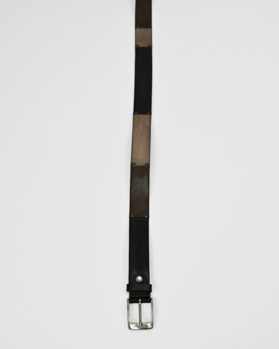 Ремень Baur из кожи с заклепками 00-s — фото 3