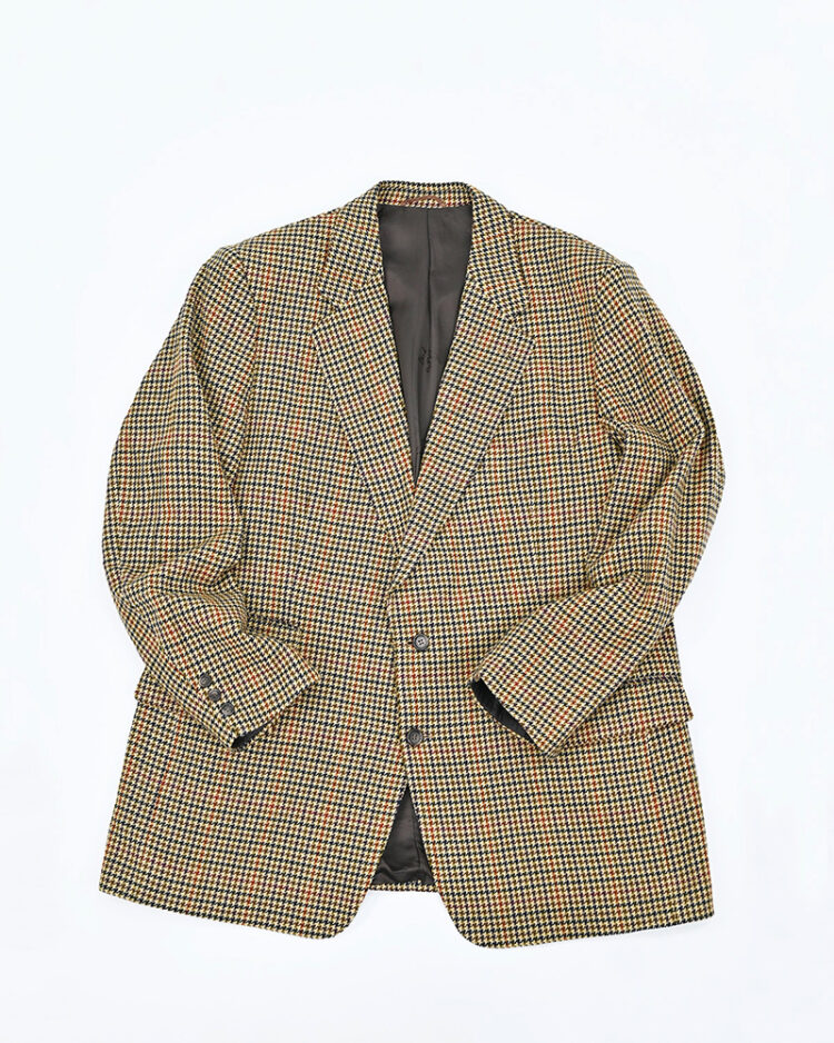 Мужской пиджак Burberry в клетку 80-s