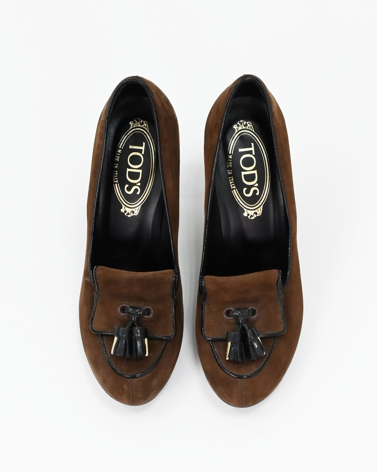 Туфли Tod’s из натуральной замши 00-s — фото 4