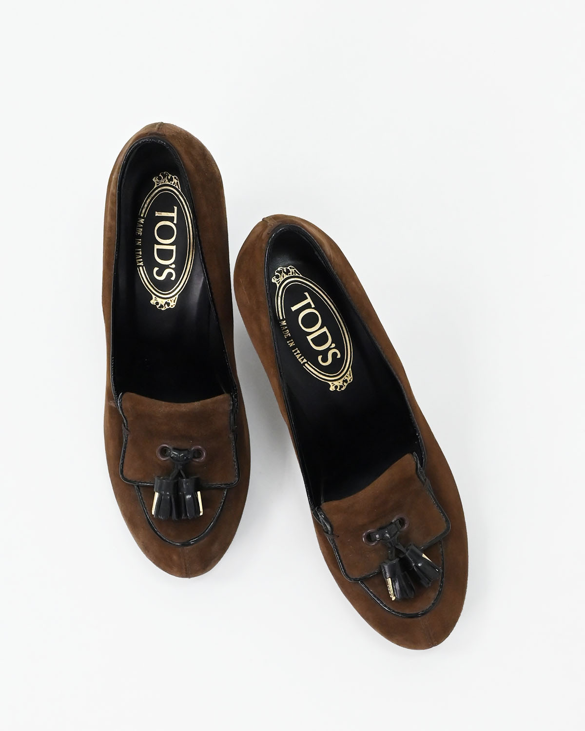 Туфли Tod’s из натуральной замши 00-s — фото 6