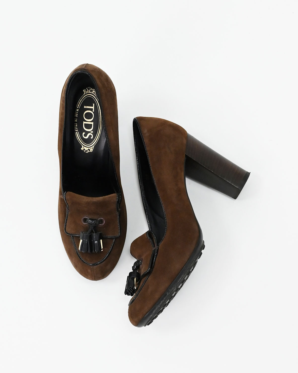 Туфли Tod’s из натуральной замши 00-s