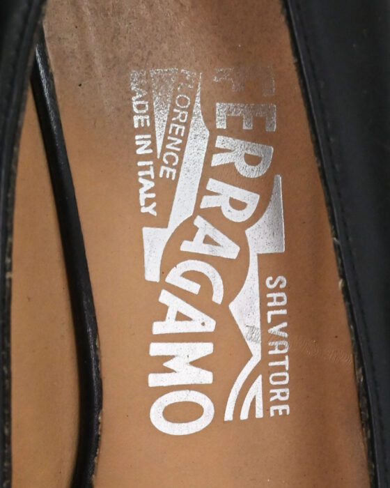 Туфли с бантом Salvatore Ferragamo 90-s Salvatore Ferragamo — фото 5