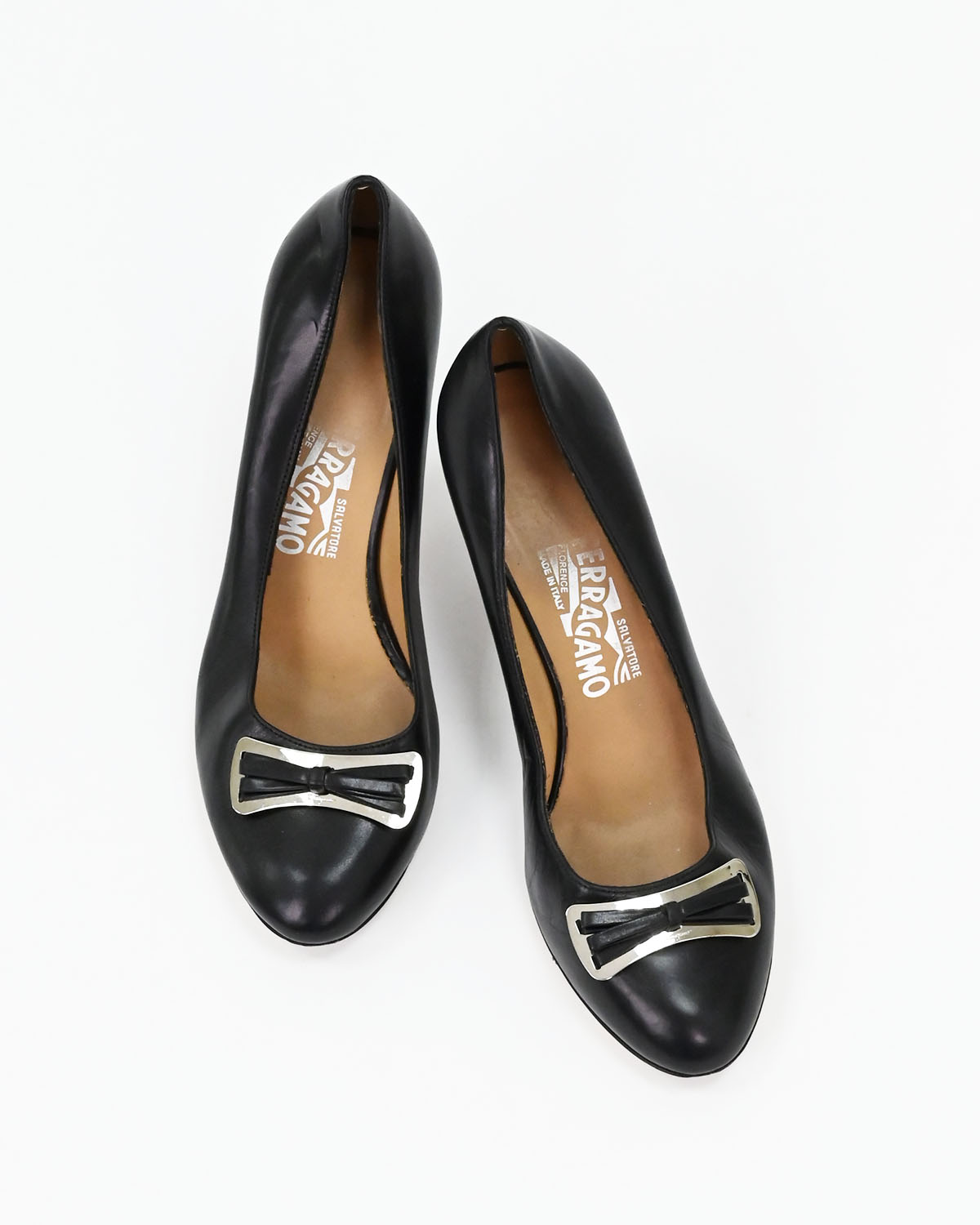 Туфли с бантом Salvatore Ferragamo 90-s Salvatore Ferragamo