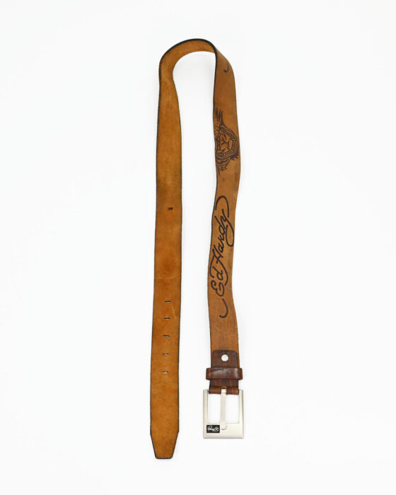 Кожаный ремень Ed Hardy 00-s Ed Hardy — фото 2