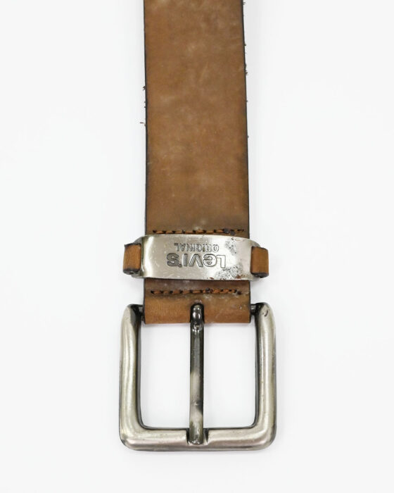 Кожаный ремень с металлическими вставками Levi’s 90-s Levi’s — фото 3