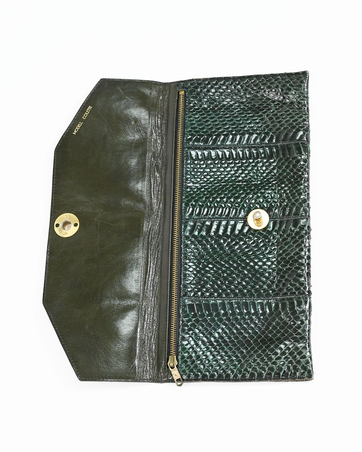 Клатч Colette из кожи питона 90-s Colette — фото 3